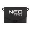 NEO TOOLS Hordozható napelem, napelemes töltő, 15W, telefon, laptop töltésre, 2db USB csatlakozó 2 év garanciával 90-140