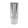 NEO TOOLS Gyújtógyertyakulcs 1/2"16mm, Mágneses, Spline 25 év garanciával 08-090