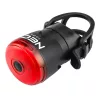 NEO TOOLS Kerékpár lámpa, hátsó, féklámpa funkcióval 91-003