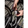 NEO TOOLS Kerékpárzár, összecsukható, vázra rögzíthető, 78cm 91-006