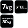 NEO TOOLS Kerékpárszerelő állvány, max 30kg 91-014