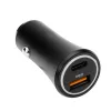 NEO TOOLS Autós USB adapter,12-24V, USB-A, USB-C csatlakozókkal GD036