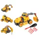 NEO TOOLS Játék munkagép, 4az1ben, szerelőkészlettel GD041