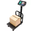 Elektronikus mérleg 200 kg, raktári, bolti, platformos, teher, ipari, LCD