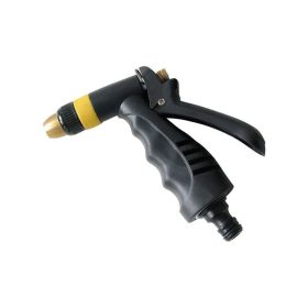   Pisztoly állítható szórófej, locsoló,  rézfejes, kuplung csatlakozóval