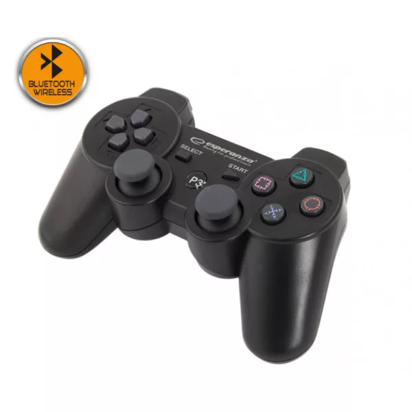 Esperanza Vezeték nélküli Játékvezérlő BT PS3 Marine Black