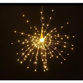 200 LED-es napelemes csillogó hatású dekoráció