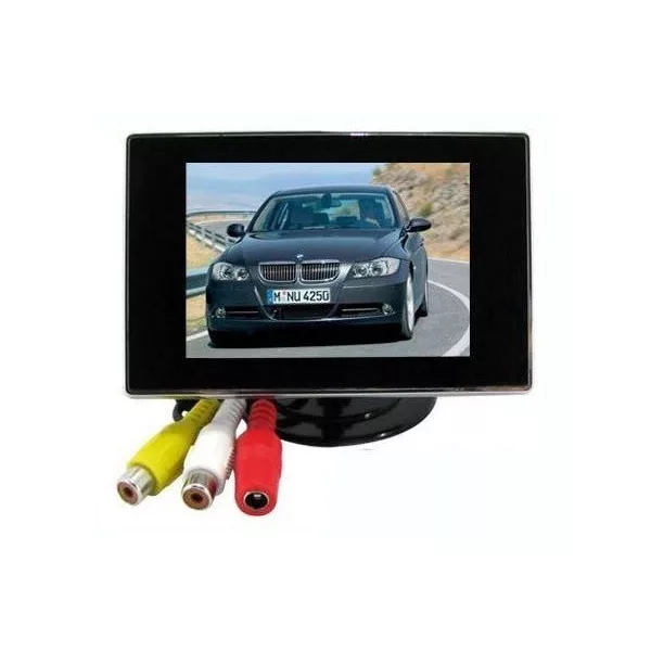 3.5 TFT LCD mini monitor autóba színes tolatókamera monitor