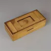 Fa Puzzle Pénzes Doboz Titkos Rekeszzel