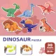 Oktató Puzzle Játékkészlete Tárolódobozzal