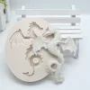 3D-s Sárkány Szilikon Öntőforma