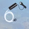 Hordozható USB-vel működtetett mini akváriumi légszivattyú