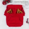 Aranyos Karácsonyi Szarvas Design Kisállat Pulóver