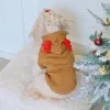 Aranyos Karácsonyi Szarvas Design Kisállat Pulóver