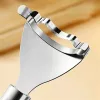 Rozsdamentes acélból készült kukoricagyaluló, kukoricahámozó, kukoricacsutka eltávolító eszköz ergonomikus fogantyúval