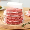 100 darab nem tapadó pergamen papír kör hamburger pogácsához