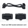 Hosszabbító kábel, rugalmas lapos OBD bővítő kábel
