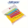 100 darabos szalma építőjáték