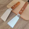 Hőálló rozsdamentes acél spatula készlet