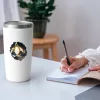 600 ml-es Kotrógép Mintájú Rozsdamentes Acél Pohár
