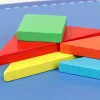 Kék mágneses tangram játék