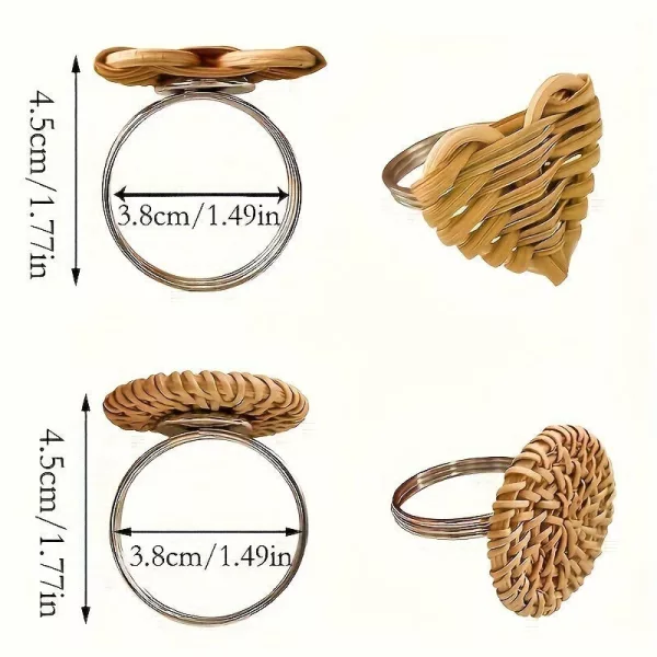 6db, Rattan szalvéta gyűrű