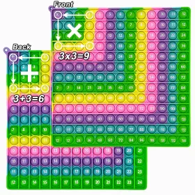   Szorzó- és Összeadó Játék – Interaktív Matematika Tanuló Pop It Gyerekeknek
