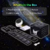 Galaxy projektor éjszakai fény - 13 cserélhető filmes koronggal