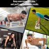 Multifunkcionális fa 2 az 1-ben fekvőtámasz-tartó, Férfi mellkas és hasizom edzőeszköz, otthoni fitneszeszköz sportrajongóknak, fekvőtámasz állvány