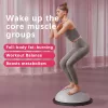 Bosu labda a sebességképzettséghez, egy félkör alakú egyensúlyozó jóga labda fitneszhez és pilateshez. Lila