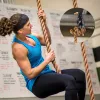 VANDHAM Battle Rope - Magas Intenzitású Fitnesz Kötél, Alkalmas Otthoni Edzőtermekben, Erősítő Edzésekhez És Súlyzó Edzésekhez - Tartós Edzés Kötél 3,8 cm/1,5 hüvelyk - 4,5M/15Ft