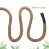 VANDHAM Battle Rope - Magas Intenzitású Fitnesz Kötél, Alkalmas Otthoni Edzőtermekben, Erősítő Edzésekhez És Súlyzó Edzésekhez - Tartós Edzés Kötél 3,8 cm/1,5 hüvelyk - 4,5M/15Ft