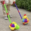 Forgó szárnyú haranghangú állat alakú fiatalok játék jármű Kakas stílus (véletlenszerű szín)
