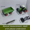 Farm Traktor Kombinációs Készlet Hármas kombináció (nyolckerekes traktor + első villás emelő + szállító + 3 szénakazal)