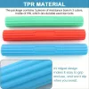 Multifunkcionális TPR gumi ellenállási cső Narancssárga 25 LB