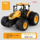 Children Toys Car Models Tractor Multiple Accessories To Choose From yellow-wide