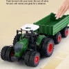 Children Toys Car Models Tractor Multiple Accessories To Choose From green-4tires