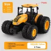 Children Toys Car Models Tractor Multiple Accessories To Choose From yellow-8tires