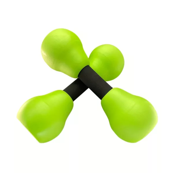 2db, Aqua Fitness Barbell, Swim Aqua Fitness Barbell, Vízi Aerobik Gyakorlat Zöld