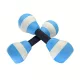 2db, Aqua Fitness Barbell, Swim Aqua Fitness Barbell, Vízi Aerobik Gyakorlat Kék és fehér