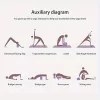 2 db egyszínű jógatégla, csúszásmentes, nagy sűrűségű jógablokkok, alkalmasak testformáláshoz, lábnyomáshoz, jógához és pilateshez Yoga Block-Fekete/2db