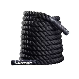   6m Nehéz Teherbírású Harci Fitness Kötél 25mm*6m Fekete