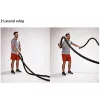 6m Nehéz Teherbírású Harci Fitness Kötél 25mm*6m Fekete És Piros