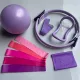 10db Pilates Fitness Készlet Pilates 10 darabos készlet lila