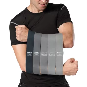   5db univerzális latexellenálló pánt férfi és női sportokhoz, guggolás pedálokhoz, jógához és fitnesz gyakorlatokhoz, rugalmas, többfunkciós TPE szíj, méretválaszték 4.54-18.14KG