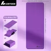 Elveszett Foldable Jóga Szőnyeg, TPE Anyag, Csúszásmentes, Vízálló, Könnyű, Egyszínű, Szürke/Lila/Kék, Jógához, Pilateshez, Fitnesz Edzéshez Lila
