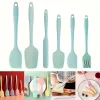 6 darabos Prémium Szilikon Spatula Készlet Nordic Pink - 6 db