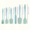 6 darabos Prémium Szilikon Spatula Készlet Nordic Pink - 6 db