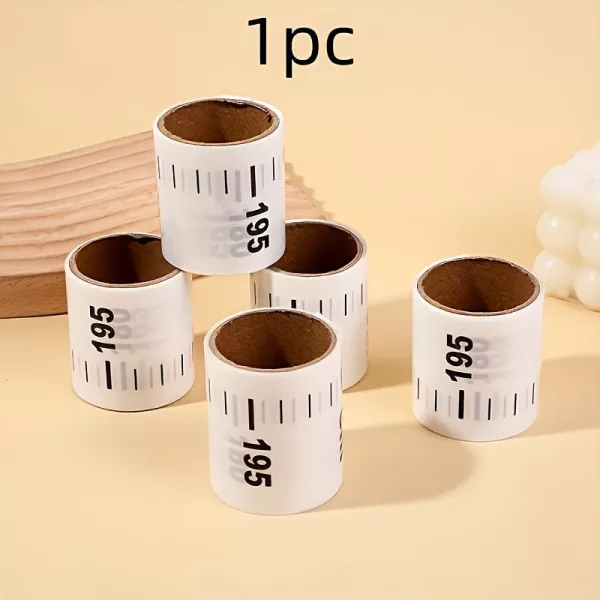 1 Tekercs Öntapadós Magasságmérő Matricák 1 db