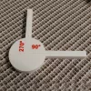 1 készlet matematikai tanácsadó eszközök 90°-os szög + 270°-os szög